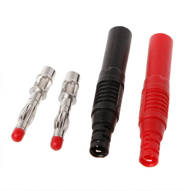 10 Pcs Straight Insulated Safety 4mm Male Banana Plug Wire Solder DIY Connectors 10 Pcs Straight Insulated Safety 4mm Male Banana Plug Wire Solder DIY Connectors
